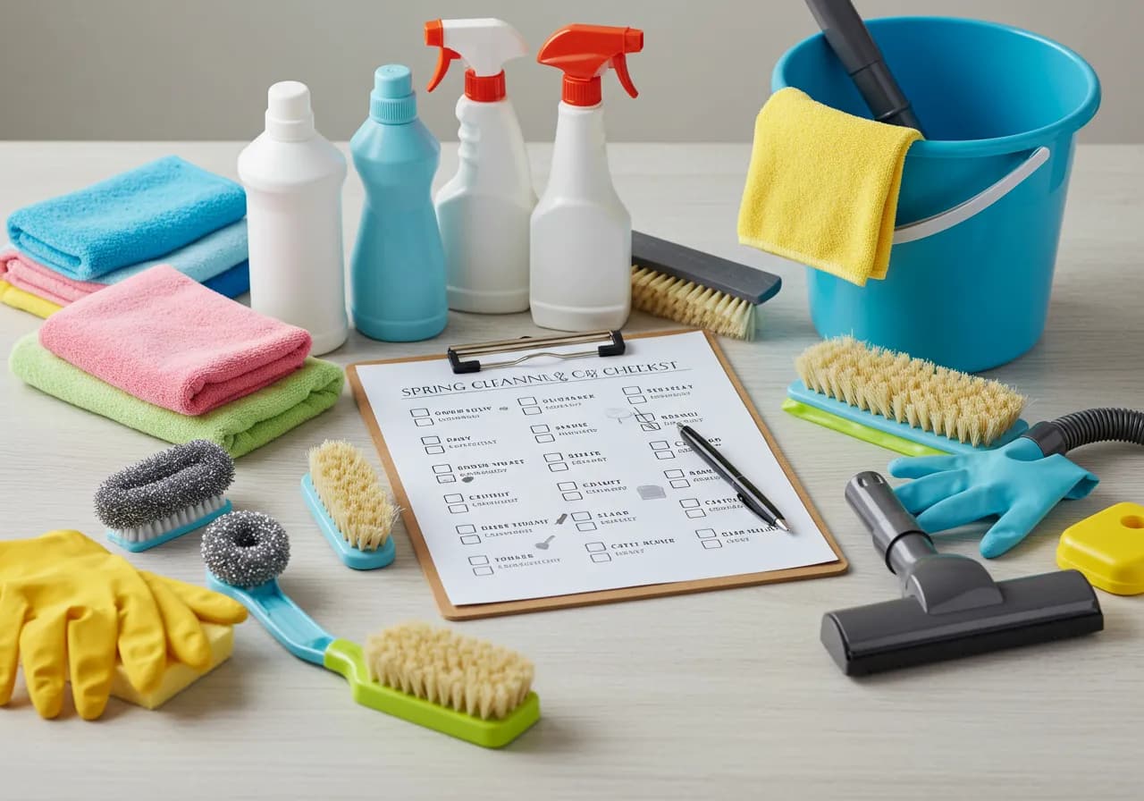 Spring Cleaning Checklist: Room By Room Guide