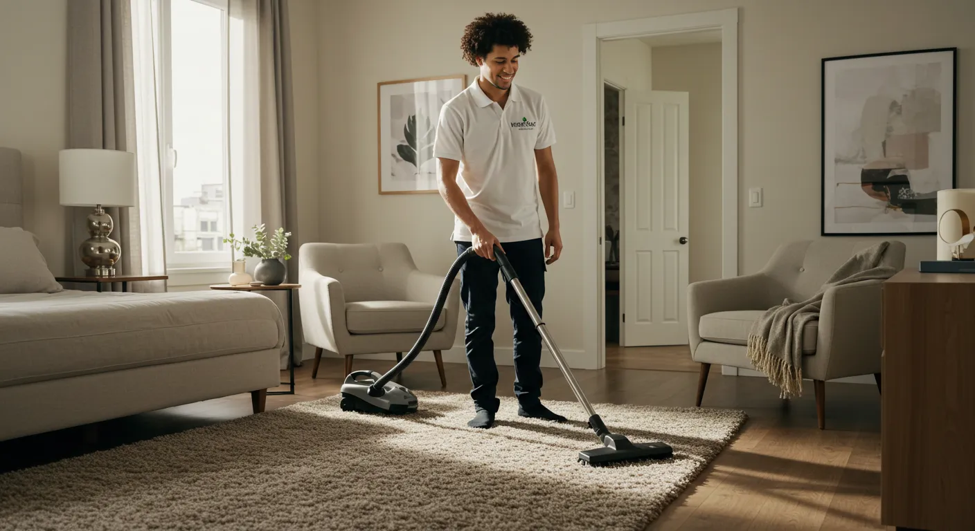 Professional carpet cleaning service